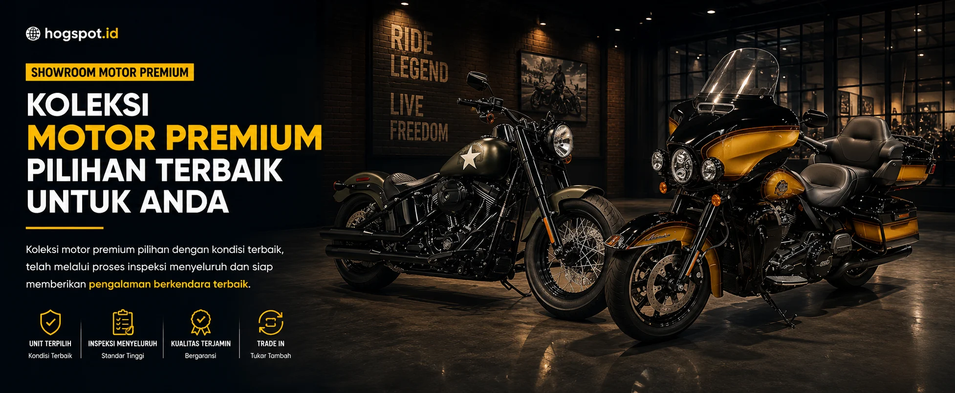 HOGSPOT - MOGE INDONESIA - SHOWROOM MOGE - HARLEY INDONESIA - MOGE INDONESIA - daftar harga moge bekas - Cara Memilih Moge Bekas yang Tepat