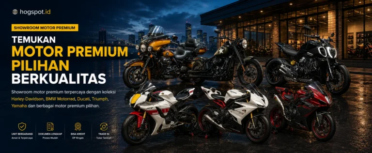 HOGSPOT - MOGE INDONESIA - SHOWROOM MOGE - HARLEY INDONESIA - MOGE INDONESIA - Jual moge bekas berkualitas dengan pilihan Harley-Davidson, Ducati, BMW Motorrad, Triumph, Kawasaki, Yamaha, serta motor premium lainnya. - Tips Membeli Moge Bekas Berkualitas